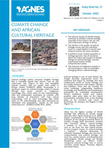 Climate change and African cultural heritage