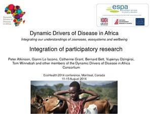 Dynamic drivers of disease in Africa: Integration of participatory research