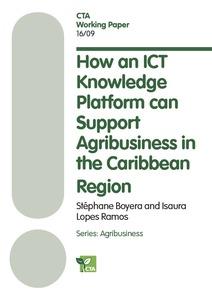 How an ICT knowledge platform can support agribusiness in the Caribbean region