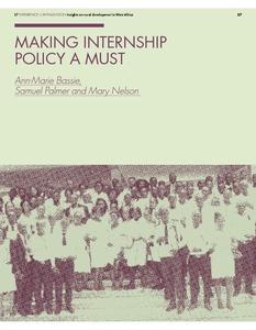 Making internship policy a must [Sierra Leone]