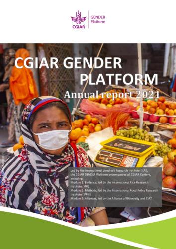 Annual report 2021: CGIAR Gender Platform