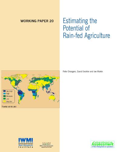 Estimating the potential of rain-fed agriculture