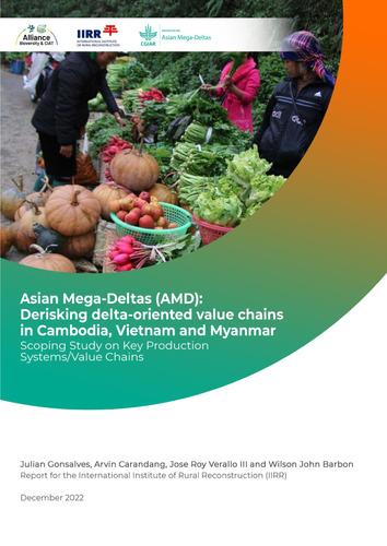 Derisking delta-oriented value chains in Cambodia, Vietnam and Myanmar: Scoping study on key production systems and value chains
