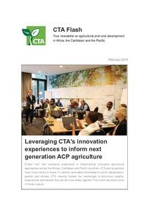 Leveraging CTA's innovation experiences to inform next generation ACP agriculture