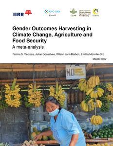 Gender Outcomes Harvesting in Climate Change, Agriculture and Food Security: A meta-analysis