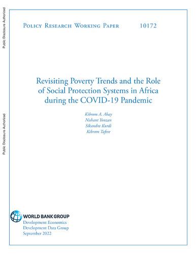 Revisiting poverty trends and the role of social protection systems in Africa during the COVID-19 pandemic: Working Paper