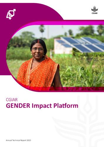 CGIAR GENDER Impact Platform: Annual Technical Report 2023