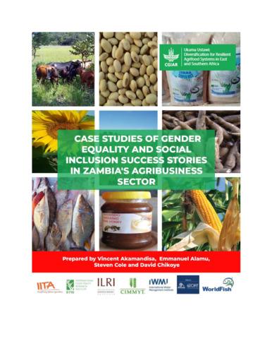 Case studies of gender equality and social inclusion success stories in Zambia's agribusiness sector