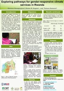 Exploring pathways for gender-responsive climate services in Rwanda