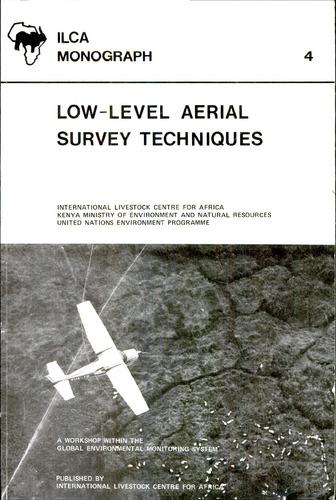 Low-level aerial survey techniques
