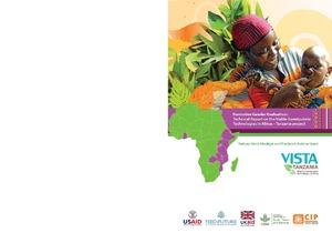 Formative gender evaluation: technical report on the viable sweetpotato technologies in Africa - Tanzania project.