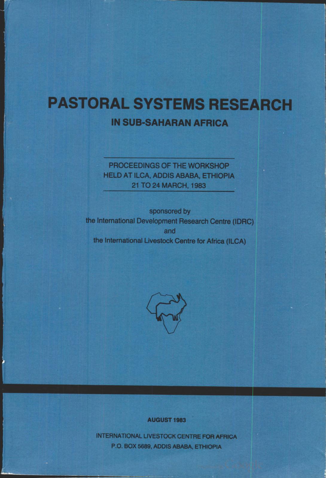 Design and testing procedures in livestock systems research: An agro-pastoral example